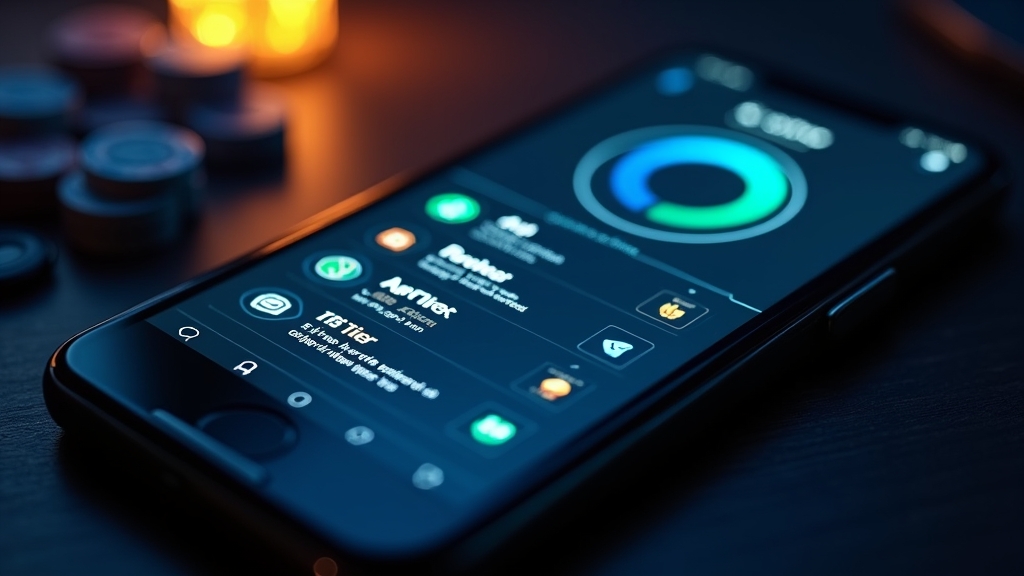Smartphone showing casino mobile download options beside app and browser icons